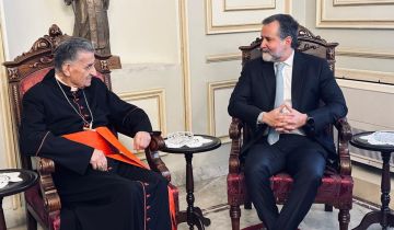 صائب سلام من بكركي: لإجراء الانتخابات في موعدها