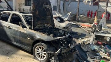 لقطات مصورة من موقع الغارة مساء أمس في عين الحلوة