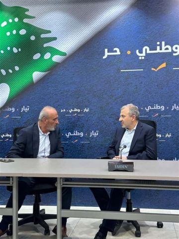 بالصور - باسيل استقبل وفدا من بلدية منجز - عكار (بعدسة الزميل جورج الفغالي)