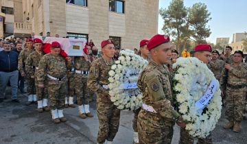 بعلبك تودع الجنديين في الجيش اللبناني اللذين سقطا في اشتباكات حي الشراونة