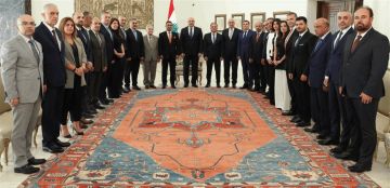 الرئيس عون: ليس أمام لبنان إلا خيار التفاوض الرئيس عون: ليس أمام لبنان إلا خيار التفاوض