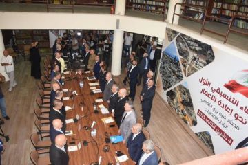 اللقاء التنسيقي الأول نحو إعادة الإعمار في المصيلح ماذا في تفاصيله