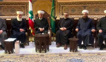 المفتي دريان عرض الأوضاع مع سليمان والتقى وفدا من مجمع مركز الإمام البخاري