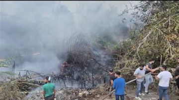 ثلاثة حرائق تشعل بلدة جنوبية والدفاع المدني يتدخل سريعا