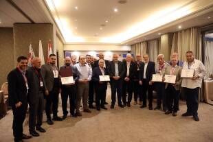 ختام معرض الطوابع الدولي وبيلي كرم يشكر