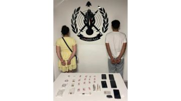 قوى الأمن: توقيف شاب وفتاة سوريين ينشطان في ترويج المخدرات في مناطق من كسروان
