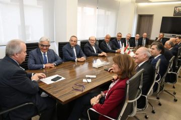 جابر بحث مع جمعية المصارف قانون الفجوة المالية وسبل ضمان حقوق المودعين