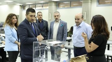 طلاب جامعة الحكمة انتخبوا هيئاتهم الطلابية في حرم الجامعة الرئيسي بفرن الشباك