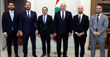 الرئيس عون استقبل وفدا من حكومة الوحدة الوطنية الليبية الرئيس عون استقبل وفدا من حكومة الوحدة الوطنية الليبية