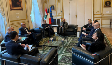 الحجار التقى نظيره الفرنسي والبحث تركز على أهمية تفعيل آليات التعاون المشترك