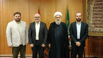 العلامة الخطيب استقبل العميد حمدان ووفد الهيئة الوطنية للعلوم والبحوث العلامة الخطيب استقبل العميد حمدان ووفد الهيئة الوطنية للعلوم والبحوث