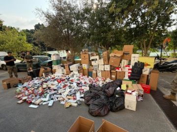 بعد دهم مستودع تبغ مهرب إطلاق نار على دورية لـالريجي في الطريق الجديدة بعد دهم مستودع تبغ مهرب إطلاق نار على دورية لـالريجي في الطريق الجديدة