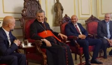 وفد من بلدية الباروك زار الراعي وعرض معه الأوضاع الإنمائية والبلدية في منطقة الشوف وفد من بلدية الباروك زار الراعي وعرض معه الأوضاع الإنمائية والبلدية في منطقة الشوف