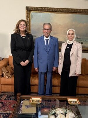 الخازن استقبل الوزيرة السورية هند قبوات وتأكيد على ضرورة ترسيخ العلاقات الأخوية بين البلدين