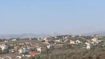 بالفيديو: غارات إسرائيلية على المحمودية