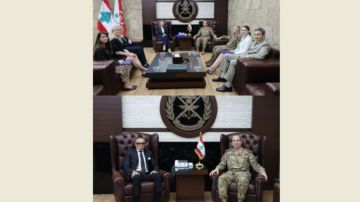 قائد الجيش استقبل ممثلة الاتحاد الأوروبي وسفير مصر