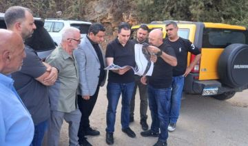 الحاج تفقد مخالفات الصرف الصحي في نهر الديشونية وأعلن خطط إعادة تفعيل مشاريع البنية التحتية