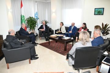 جابر إستقبل الوفد الإلماني: لضرورة تفعيل دور ألمانيا الحيوي في دعم أولويات لبنان التنموية