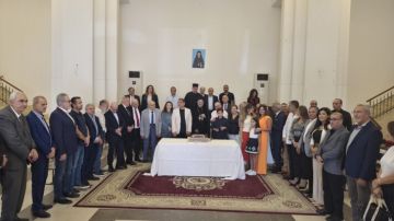 رعية الشويفات للروم الأرثوذكس احتفلت بعيد رؤساء الملائكة وتكريس جرس الكنيسة الجديد