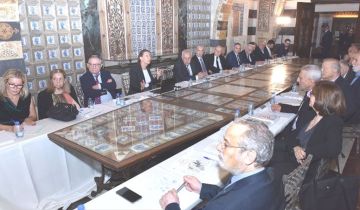 سليمان في لقاء تشاوري عن الحياد الرسمي: لتبني إعلان بعبدا كوثيقة رسمية في مجلس الأمن