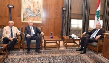 بري استقبل المدير التنفيذي لمجموعة البنك الدولي وتابع الاوضاع العامة خلال لقائه الحوت بري استقبل المدير التنفيذي لمجموعة البنك الدولي وتابع الاوضاع العامة خلال لقائه الحوت