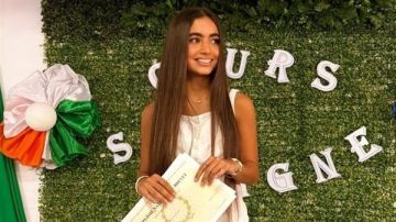 ليانا قاسم أيوب تنال شهادة البريفيه بدرجة امتياز من Cours S vign 