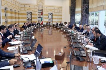 مجلس الوزراء يناقش في بعبدا ملف حصر السلاح جنوب الليطاني وقانون الانتخاب