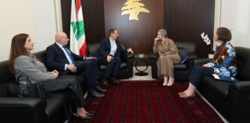 الجميل استقبل سفيرة الاتحاد الأوروبي: حماية لبنان تمر عبر دولة قادرة تمتلك قرارها وحدها