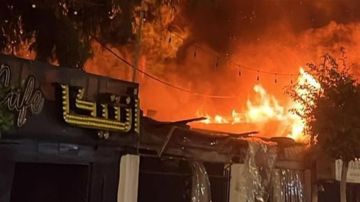 بالفيديو: حريق كبير في الطيونة بالفيديو: حريق كبير في الطيونة