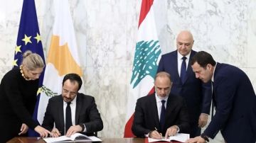 توقيع اتفاقية ترسيم حدود المنطقة الاقتصادية الخالصة بين لبنان وقبرص.. الرئيس عون: سيسمح لبلدينا استكشاف ثرواتهما البحرية.. والرئيس القبرصي: اتفاقية تاريخية وانجاز استراتيجي