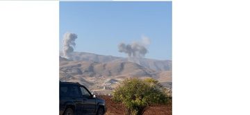 النشرة: غارات اسرائيلية على الريحان مقابل عربصاليم