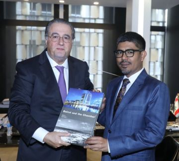 شقير يبحث مع السفير الهندي سبل تعزيز التعاون الاقتصادي بين لبنان والهند