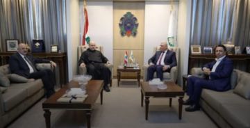 اللواء شقير التقى الأب البروفسور جوزف مكرزل