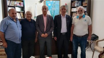 اتحاد نقابات عمال فلسطين فرع لبنان يبحث مع جبهة النضال الشعبي الفلسطيني في لبنان سبل تعزيز العمل النقابي والوطني المشترك اتحاد نقابات عمال فلسطين فرع لبنان يبحث مع جبهة النضال الشعبي الفلسطيني في لبنان سبل تعزيز العمل النقابي والوطني المشترك