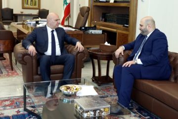 الرئيس عون اطلع من وزير الصحة على الواقع الصحي وتوسعة التغطية الدوائية الرئيس عون اطلع من وزير الصحة على الواقع الصحي وتوسعة التغطية الدوائية