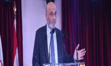 جعجع: صوتوا لـ القوات لأنها القادرة على صون لبنان