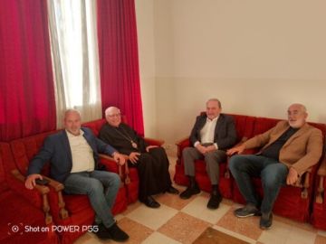 البطريرك العبسي استقبل انطوان حبشي وبحث معه شؤونا عامة البطريرك العبسي استقبل انطوان حبشي وبحث معه شؤونا عامة