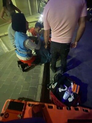 النشرة: جريح في حادث صدم على طريق سينيق