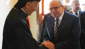 سلام من بكركي: لا تراجع عن قرار حصرية السلاح والانتخابات النيابية ستجرى في موعدها الدستوري