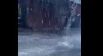 بالفيديو- سيول في حي السلم الآن وبيان لـ التحكم المروري !