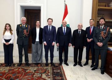 الرئيس عون: استقرار لبنان مصلحة أوروبية ودور فاعل مطلوب لوقف الاعتداءات الإسرائيلية الرئيس عون: استقرار لبنان مصلحة أوروبية ودور فاعل مطلوب لوقف الاعتداءات الإسرائيلية