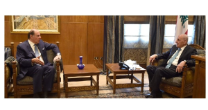 بري بحث مع المر وحاكم مصرف لبنان في المستجدات