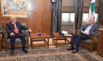 بري عرض الاوضاع العامة والمستجدات السياسية خلال إستقباله اسامة سعد والعريضي