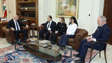 عائلة إيليو في بعبدا... عون: التحقيقات مستمرة حتى جلاء الحقيقة