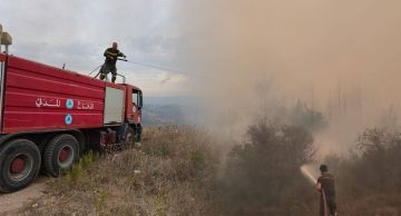 لبنان يواجه موجة حرائق واسعة: تحرك رسمي وجهود متواصلة للدفاع المدني لإخماد النيران لبنان يواجه موجة حرائق واسعة: تحرك رسمي وجهود متواصلة للدفاع المدني لإخماد النيران