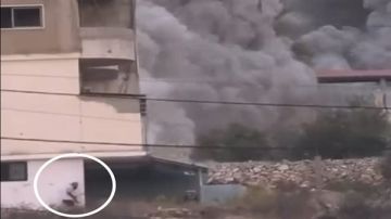 بالفيديو: نجا من الغارة... بأعجوبة!