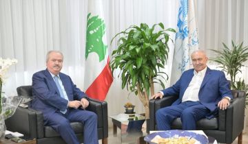 جابر بحث المخصصات المالية لمساعدة القوى العسكرية وتابع خطة تزويد معمل دير عمار بالغاز والتقى مخزومي