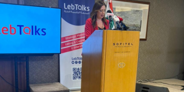 نداف ممثلة مرقص في احتفال بذكرى انطلاقة منصة LebTalks: الحرية الاعلامية وعي ومسؤولية ولا يجوز تقديم الـrating على الشفافية والأخلاق المهنية