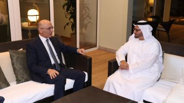 الحجار بحث مع قرقاش في العلاقات بين لبنان والإمارات