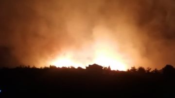 حريق في الزعرورية... والبلدية تناشد